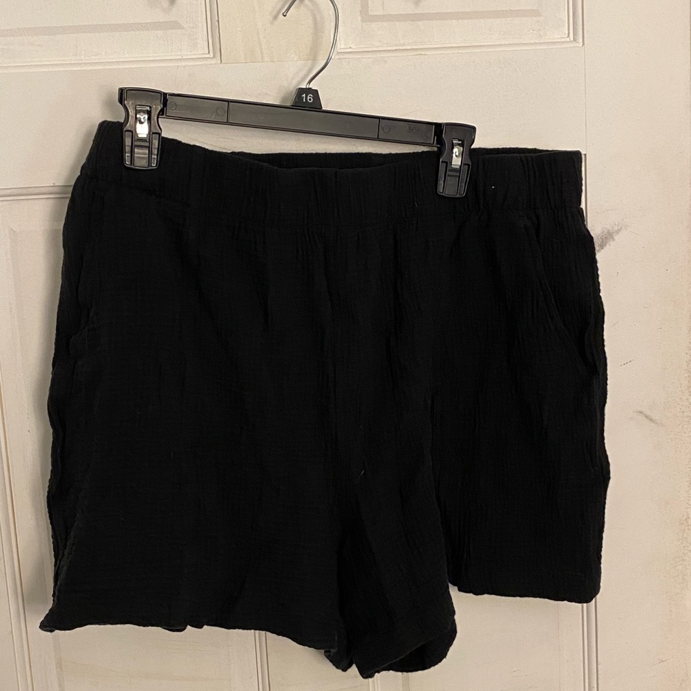 Women's Black Shorts